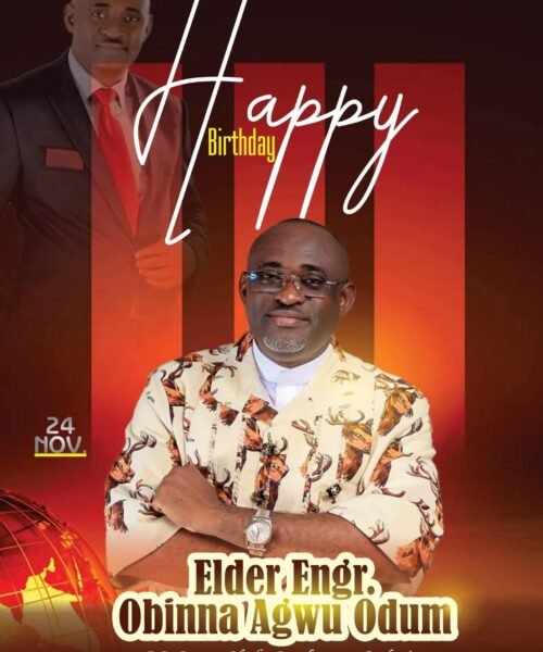 Abians Celebrate GODA Director General  Elder Engr. Obinna Odum On His Birthday