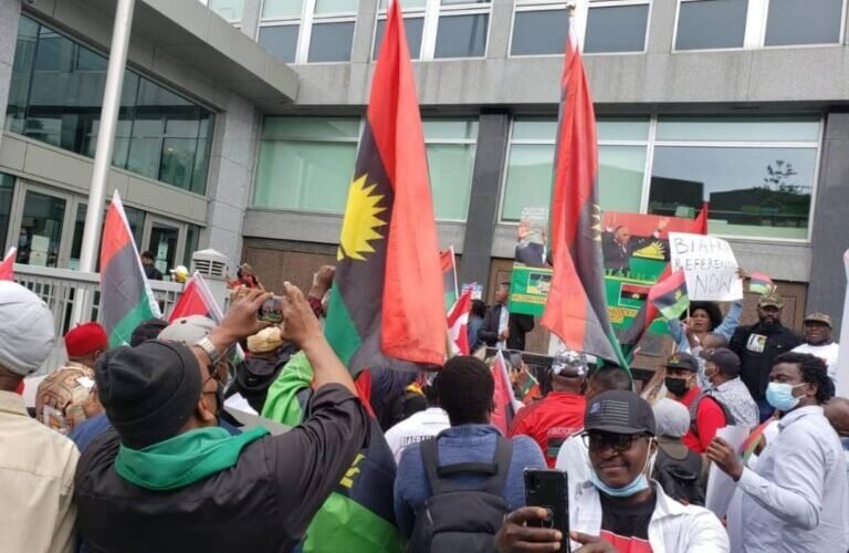 IPOB Mobilises Members For Mass Protest In U.S To ‘Stop FG’s Delegation’