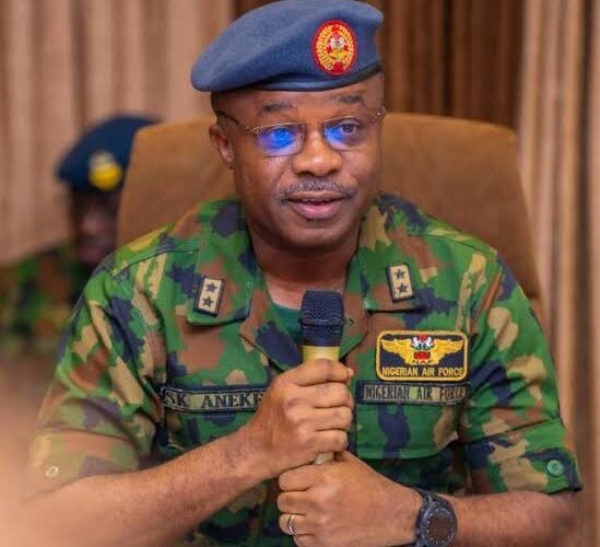 Air Chief Orders Intensified Strikes On Terrorists Nationwide