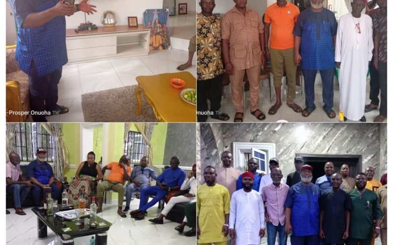 Ohafia Mayor Among Other Stateholders  Broker Peace In The Conflict Between Hon. Uduma Uguru And Rt. Hon. Daniel Eke Urum