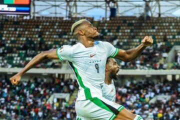 Nigeria Thrash Gabon 4-1, Advance To World Cup Playoff Final