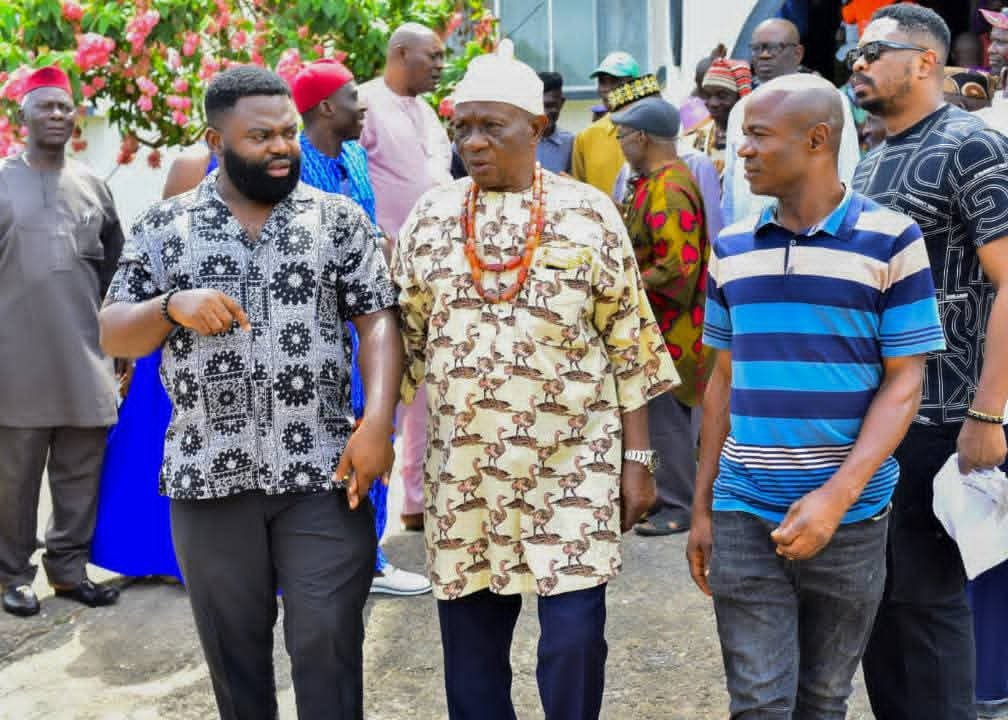 We Are Happy Ikenna Ukwa Has Remembered Us By Facilitating Solar Street Lights In Nkporo....HRH Eze Agwu N. Kalu 9 18986