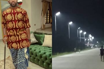 Let There Be Light: Ikenna Ukwa Moves His Solar – Powered Street Light Revolution To Nkporo Communities