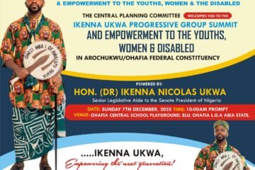 Special Invitation To The Ikenna Ukwa Progressive Group Summit And Empowerment To Youths, Women & The Disabled