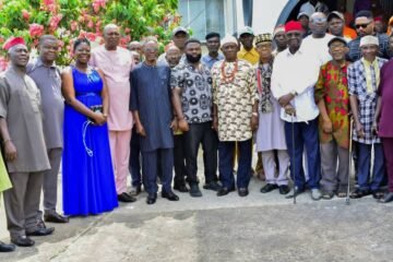 We Are Happy Ikenna Ukwa Has Remembered Us By Facilitating Solar Street Lights In Nkporo….HRH Eze Agwu N. Kalu