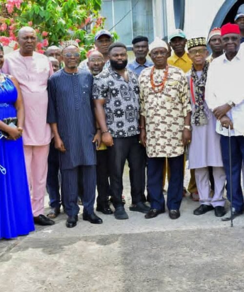 We Are Happy Ikenna Ukwa Has Remembered Us By Facilitating Solar Street Lights In Nkporo….HRH Eze Agwu N. Kalu