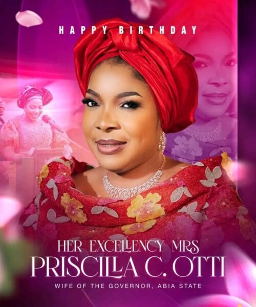 Governor Otti Sends Love Note To Wife On Birthday, Appreciates Her Support Through The Years