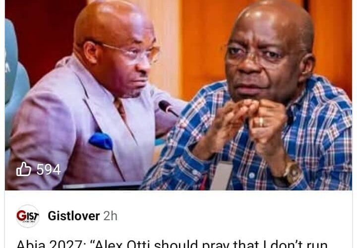 Gov. Alex Otti And DSP Benjamin Kalu: When Politics Becomes Sport, And Governance Becomes The Scorecard- By Prof Chukwuemeka Ifegwu Eke