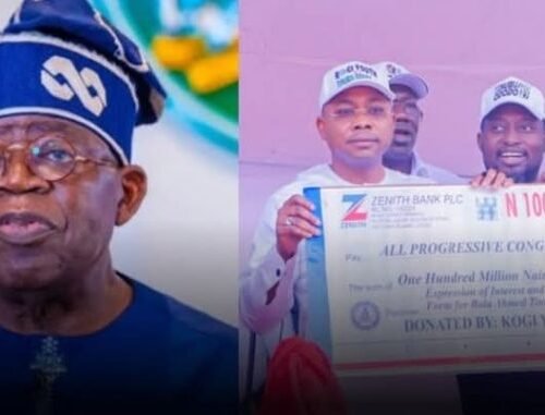 2027: Youths Donate N100m To Tinubu To Buy Re-election Nomination Form