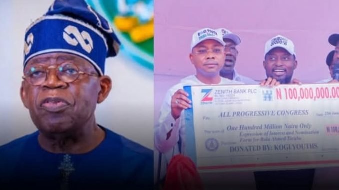 2027: Youths Donate N100m To Tinubu To Buy Re-election Nomination Form 1 IMG 20260126 WA0059