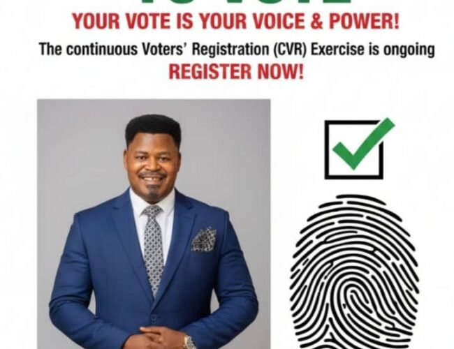 2027: Amb. Dr. Osita Offor- De Ultimate Commander, Passionately Call On Abians To Actively Participate In The Ongoing Voters Registration Exercise