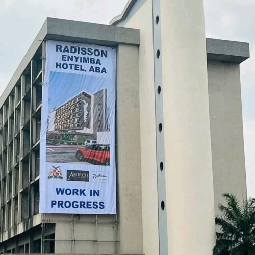Enyimba-Radisson Hotel: Advancing Governor Otti’s Tourism And Hospitality Vision- By Ebere Uzoukwa, Ph.D (SSA To Governor Otti On Public Affairs)