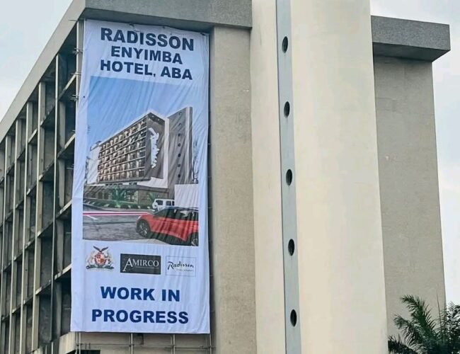 Enyimba-Radisson Hotel: Advancing Governor Otti’s Tourism And Hospitality Vision- By Ebere Uzoukwa, Ph.D (SSA To Governor Otti On Public Affairs)
