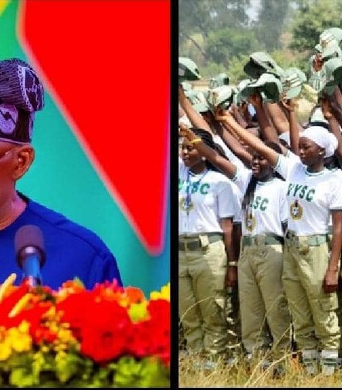 President Tinubu Approves Additional 50,000 For NYSC Mobilization In 2026