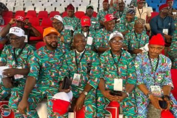 Ikenna Ukwa In Eagles Square For The APC National Convention