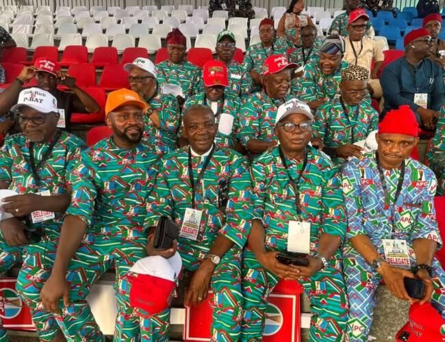 Ikenna Ukwa In Eagles Square For The APC National Convention