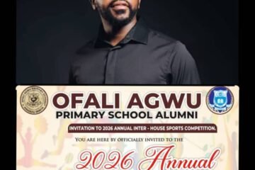 Ikenna Ukwa Will Be Special Guest Of Honour At The 2026 Ofali Agwu Primary School Annual Inter-House Sports Competition On Tuesday 24th March, 2026