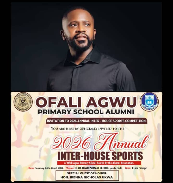 Ikenna Ukwa Will Be Special Guest Of Honour At The 2026 Ofali Agwu Primary School Annual Inter-House Sports Competition On Tuesday 24th March, 2026 2 IMG 20260322 WA00031