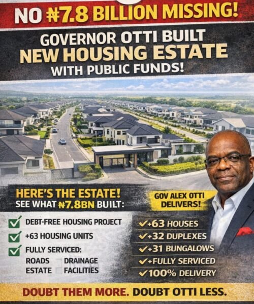 The Housing Question In Abia: Why The N7.8bn Attack On Alex Otti Is More Drama Than Proof – By Prof Chukwuemeka Ifegwu Eke