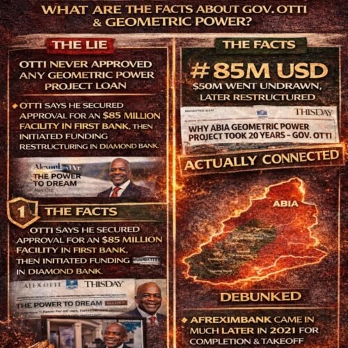 Stopping Lies Before They Spread: The Truth About The Geometric Power Loan Sourcing And Approval – By Prof Chukwuemeka Ifegwu Eke
