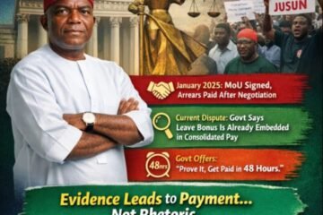 JUSUN Vs Abia Government: Strip Away The Politics- The Record Shows Otti Is Acting By Process, Not Bad Faith – By Prof Chukwuemeka Ifegwu Eke