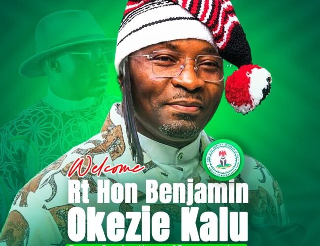 Progressive Patriots, Ohafia LGA Chapter, Urge Rt. Hon. Dr. Benjamin Okezie Kalu, OFR, To Consider The 2027 ABIA State Governorship Race