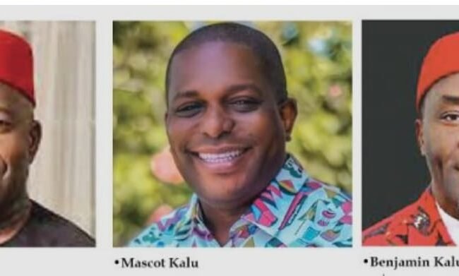 Alex Otti Vs Mascot Uzor Kalu & Benjamin Kalu: History, Not Hype, Will Decide Abia’s Future – By Prof Chukwuemeka Ifegwu Eke