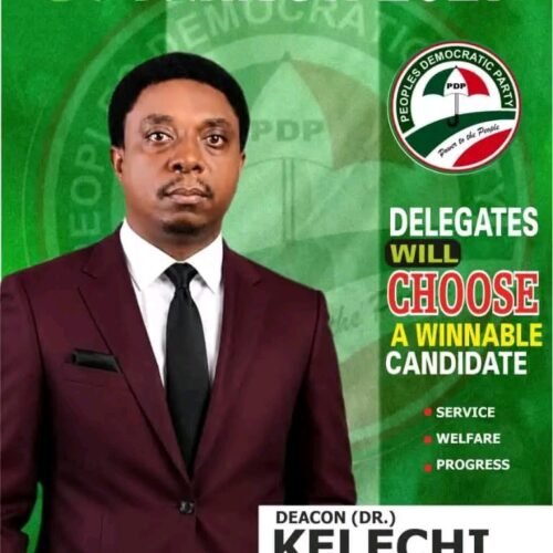 Dr. Kelechi Anosike Emerges Winner Of The Abia State PDP Governorship Primaries, Defeating His Closest Challenger Chief John Okiyi Kalu With A Wide Margin