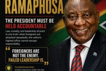 The President Who Inherited Apartheid’s Wound But Failed To Heal Xenophobia- By Prof Chukwuemeka Ifegwu Eke