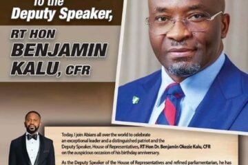 Ikenna Ukwa Felicitates Deputy Speaker On The Occasion Of His Birthday Anniversary