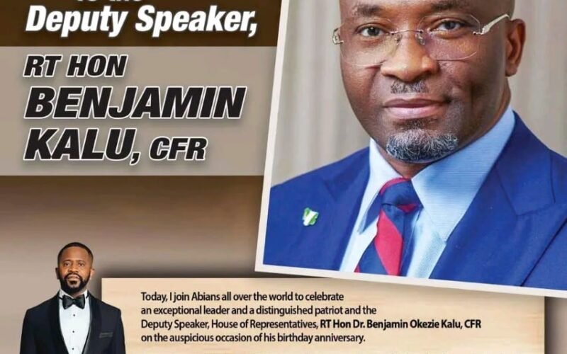 Ikenna Ukwa Felicitates Deputy Speaker On The Occasion Of His Birthday Anniversary