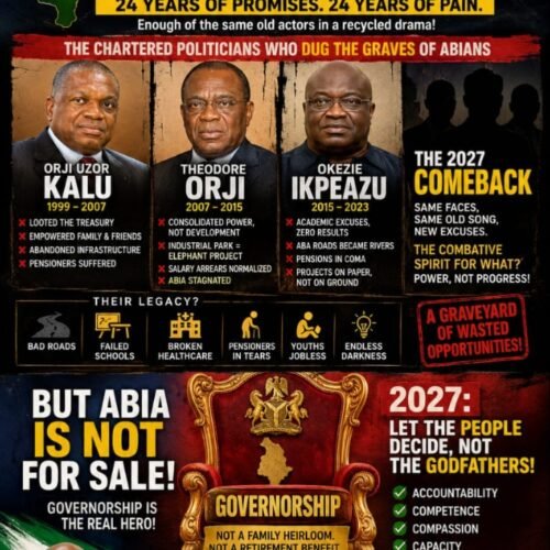 The Chartered Politicians Of Abia Vs The People: THE LAST HERO STANDING IN ABIA – By Prof Chukwuemeka Ifegwu Eke