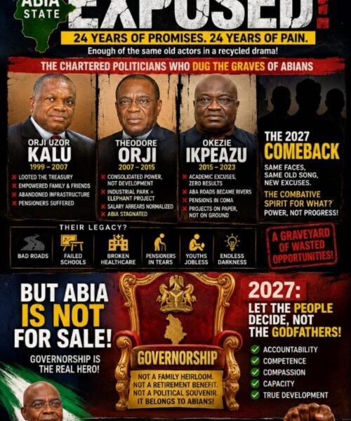 The Chartered Politicians Of Abia Vs The People: THE LAST HERO STANDING IN ABIA – By Prof Chukwuemeka Ifegwu Eke