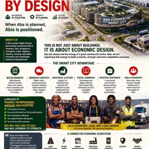 Aba By Design: Why The Aba Commercial Smart City Matters To The New Abia – By Prof Chukwuemeka Ifegwu Eke