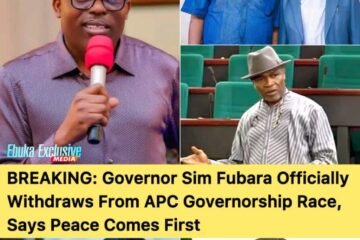Governor Sim Fubara Officially Withdraws From APC Governorship Race, Says Peace Comes First