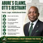Abure’s Claims, Otti’s Restraint And The Difference Between Reconciliation And Surrender- By Prof Chukwuemeka Ifegwu Eke