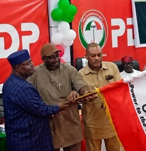 PDP Crisis Deepen As Wike-Led NWC Announces Sandy Onor As Consensus Presidential Candidate, Snubs Jonathan