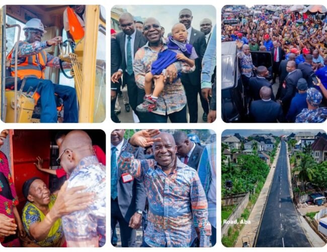 Otti’s Bond With Aba Residents: Why The Governor Continues To Win Hearts Across Enyimba City – By Ebere Uzoukwa,  Ph.D (SSA To Governor Otti On Public Affairs)