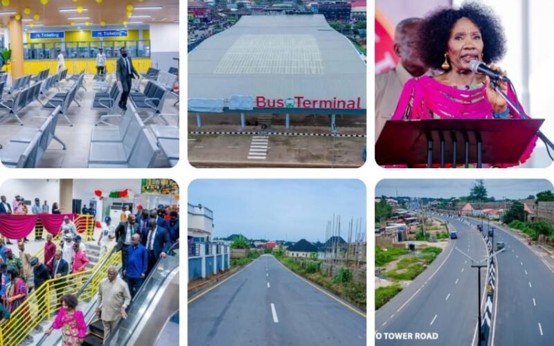 Nnenaya Oti Saved Abia In 2023; Says Gov. Otti As Abians Celebrate Outgoing FUTO VC And Commissioned Road Project- By Ebere Uzoukwa Ph.D (SSA To Governor Otti On Public Affairs)