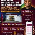 When A Bank Succeeds, Must The Critic Invent A Scandal – By Prof Chukwuemeka Ifegwu Eke