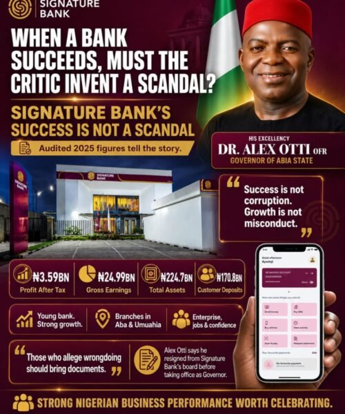 When A Bank Succeeds, Must The Critic Invent A Scandal – By Prof Chukwuemeka Ifegwu Eke