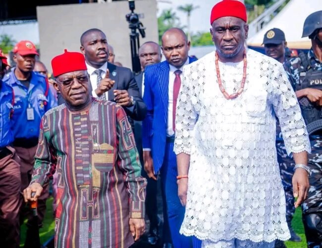 Gov. Otti Celebrates Legacy Of Late Eze Nwachukwu, Reaffirms Commitment To Abia People