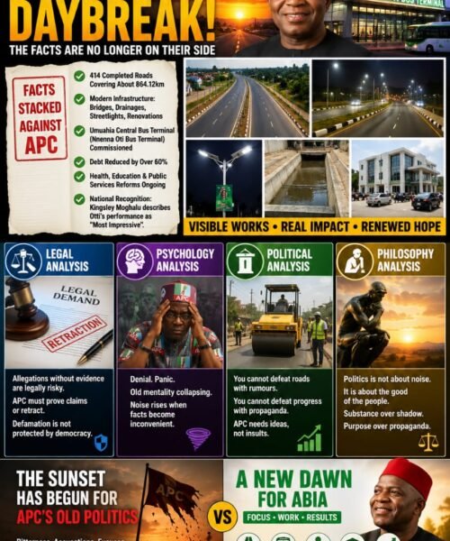 APC Should Stop Wrestling With DayBreak: The Facts Are No Longer On Their Side – By Prof Chukwuemeka Ifegwu Eke