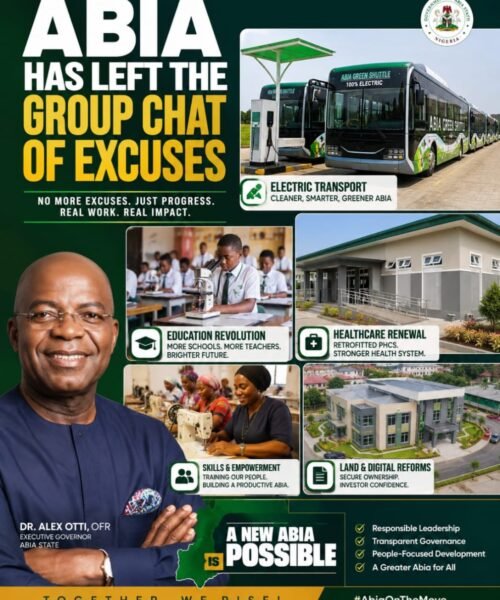 Abia Has Left The Group Chat Of Excuses – By Prof Chukwuemeka Ifegwu Eke