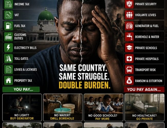 Nigeria Is Not Broke – Nigerians Are Being Taxed Twice: Once By Government, And Again By Insecurity- By Prof Chukwuemeka Ifegwu Eke