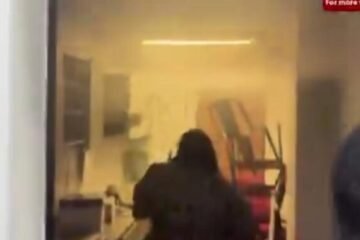 Panic As Fire Breaks Out At National Assembly  Complex