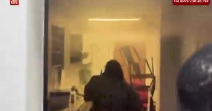 Panic As Fire Breaks Out At National Assembly  Complex