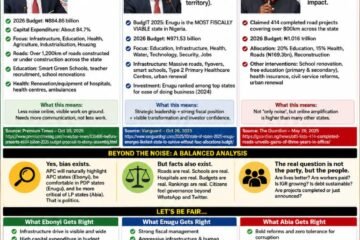 APC, LP And The Politics  Of Selective Performance Tourism  In The South East – By Pastor Prof. Chukwuemeka Ifegwu Eke