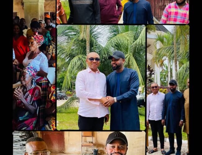 Ikenna Ukwa Pays Courtesy Visit To Chief Sampson  Orji; Holds Interactive Sessions With Members Of Reality Organization, OUK Movement, Ikenna Ukwa Progressive Group And Other Support Groups In Idima Abam