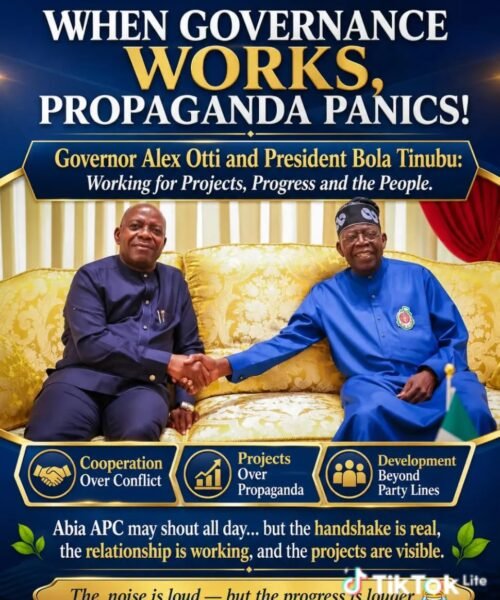 Abia APC’s Comedy Of Contradictions: When Otti Works With Tinubu, They Cry; When He Remains In Labour Party, They Cry Again- By Pastor Prof. Chukwuemeka Ifegwu Eke